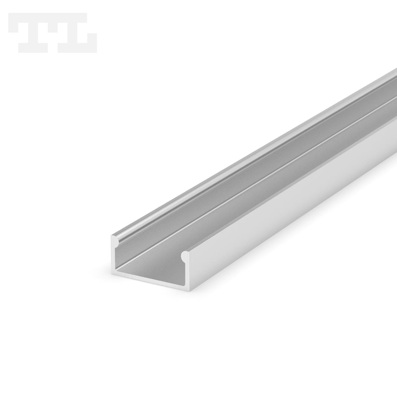 Profil LED P4-1 srebrny 3m — nawierzchniowy profil aluminiowy do taśm LED