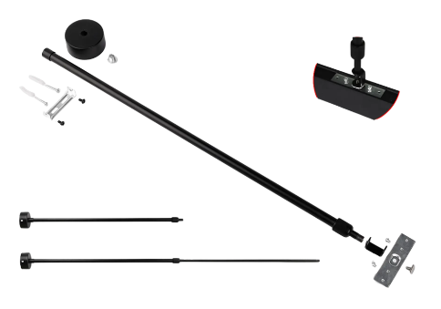 Zawiesie sztywne TR20-HS1 do szyn magnetycznych 0,5–1 m